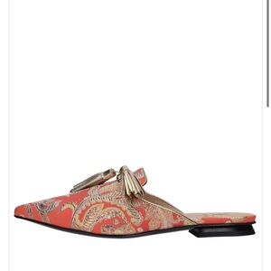 Fabi Pointed Tassel Mule